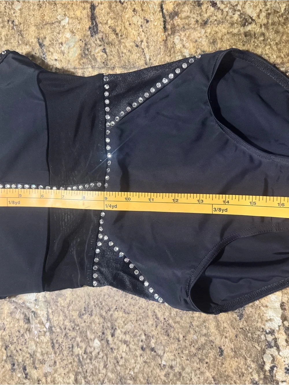 Swarovski Crystal embellished leotard